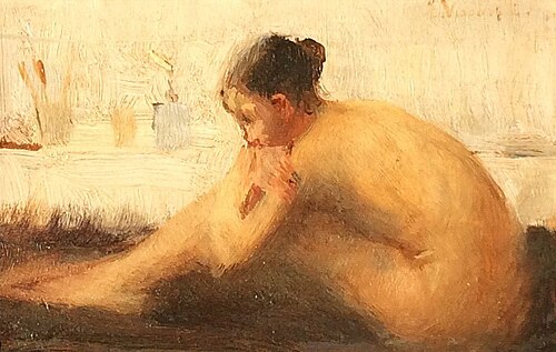 Nu feminino, 1905, Eliseu Visconti