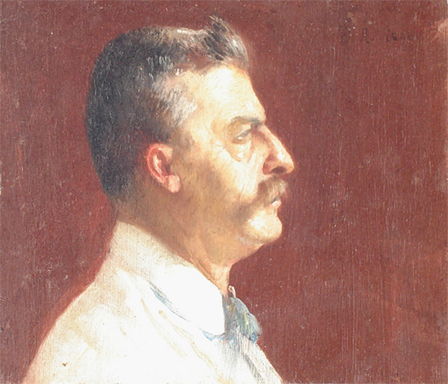 Retrato de meu irmão Afonso, 1908, Eliseu Visconti