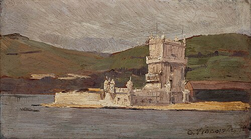 Torre de Belém, 1893, Eliseu Visconti