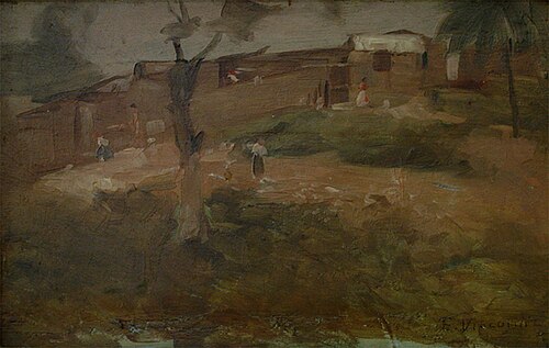 Morro do Rio, 1921, Eliseu Visconti