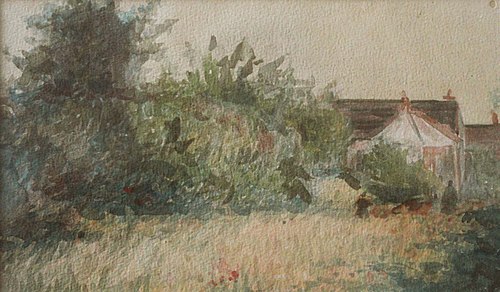 Vizinhança em Saint Hubert, 1917, Eliseu Visconti
