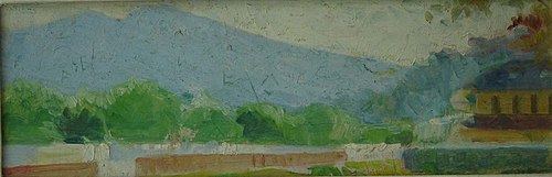 Hotel Le Magourou em Teresópolis, 1940, Eliseu Visconti