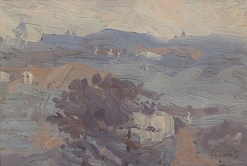 Morro de Santo Antônio, 1925, Eliseu Visconti