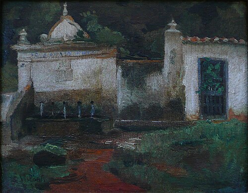 Fonte Judith - Teresópolis, 1930, Eliseu Visconti