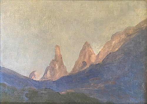Dedo de Deus, 1935, Eliseu Visconti