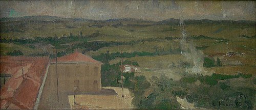 Paisagem de Espanha, 1896, Eliseu Visconti
