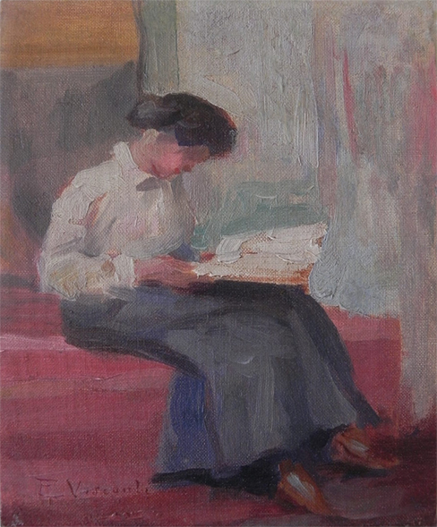 Leitura, 1920, Eliseu Visconti