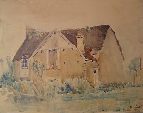 Casa em Saint Hubert, 1913, Eliseu Visconti