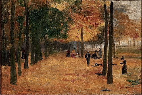 Canto de Luxemburgo (Outono), 1895, Eliseu Visconti