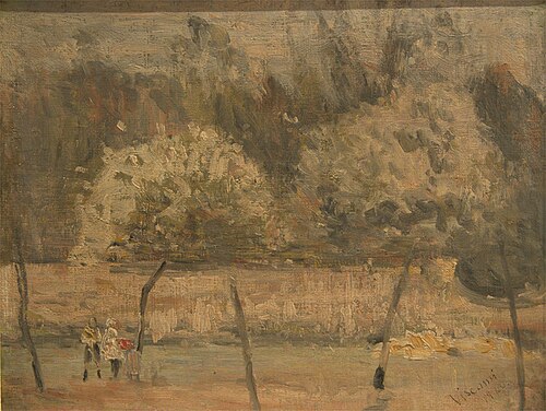 Bois de Boulogne, 1920, Eliseu Visconti