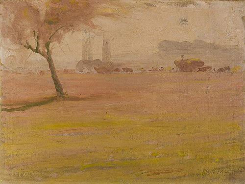 Colheita do trigo, 1918, Eliseu Visconti