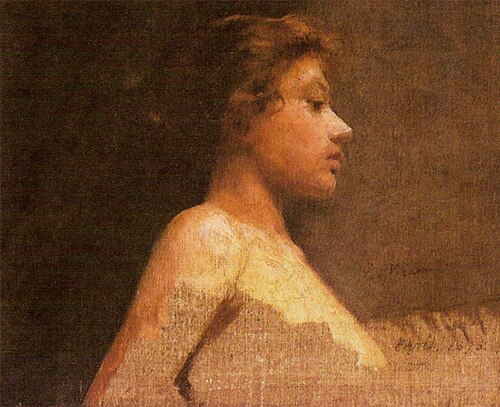 Moça, 1895, Eliseu Visconti