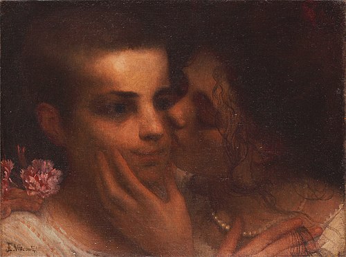 O Beijo, 1898, Eliseu Visconti