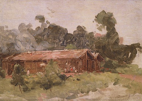 Tapera velha, 1921, Eliseu Visconti