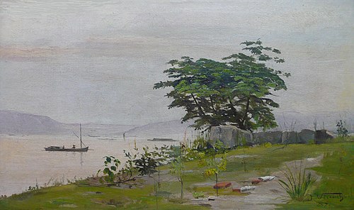 Vista da Gamboa, 1889, Eliseu Visconti