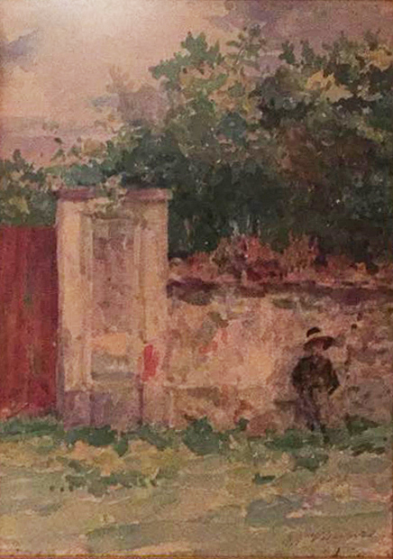 Tobias em Saint Hubert, 1915, Eliseu Visconti