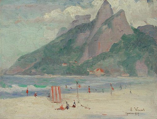 Paisagem de Ipanema, 1927, Eliseu Visconti