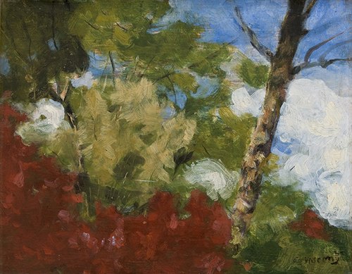 Arbustos do meu jardim, 1943, Eliseu Visconti