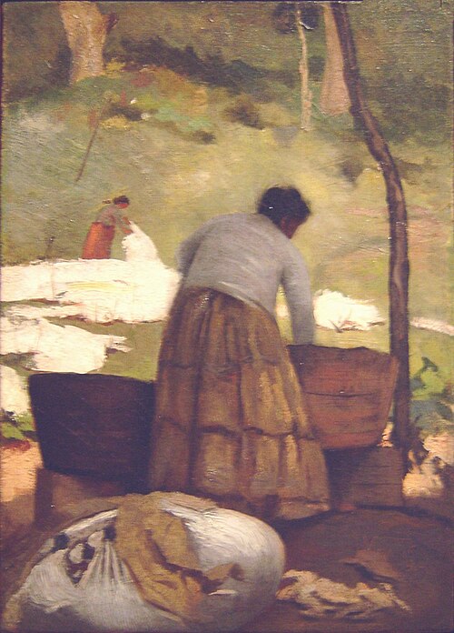 Lavadeiras, 1891, Eliseu Visconti