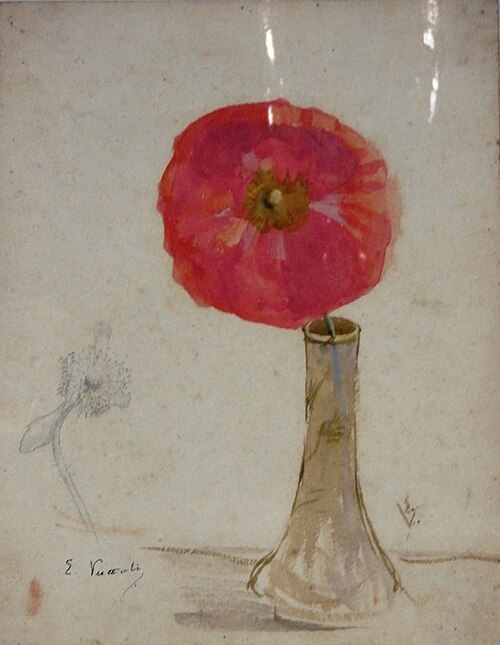 Papoula e cravo, 1900, Eliseu Visconti