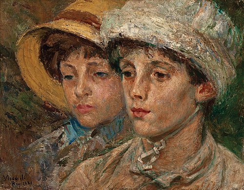 Amigos inseparáveis, 1921, Eliseu Visconti