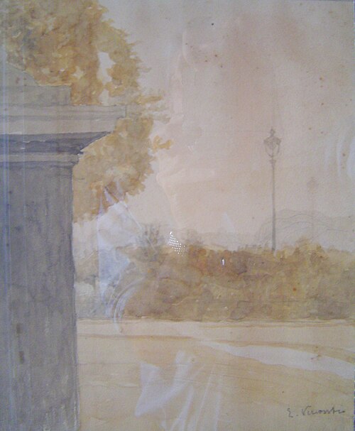 Vista do portão, 1904, Eliseu Visconti