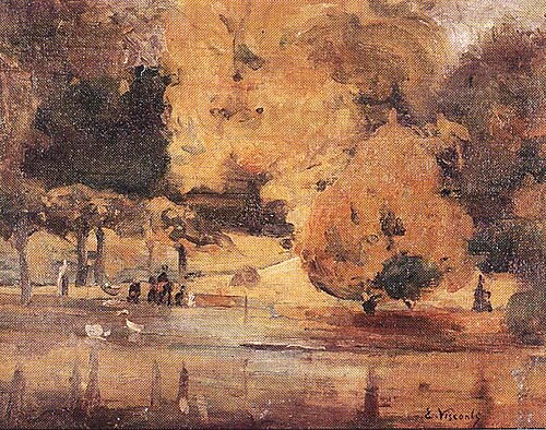 Parque Montsouris (Outono), 1897, Eliseu Visconti
