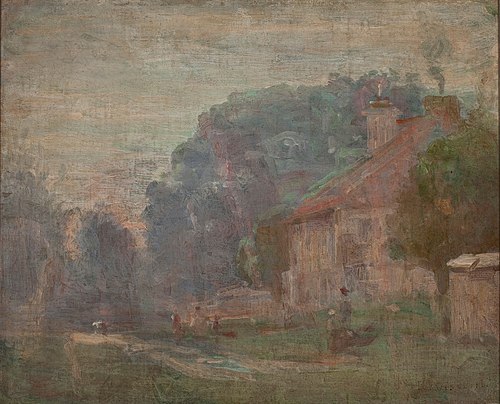 Névoa em Saint Hubert, 1915, Eliseu Visconti