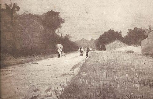 Paisagem de Seine-et-Oise, 1915, Eliseu Visconti
