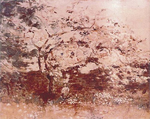 Macieira em flor, 1918, Eliseu Visconti