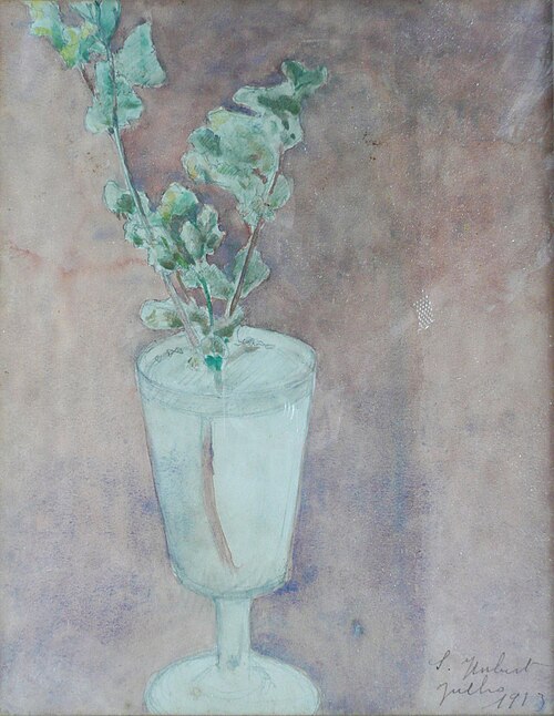 Flor e taça, 1913, Eliseu Visconti