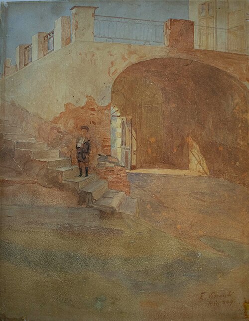 Portão da Coroa, 1904, Eliseu Visconti