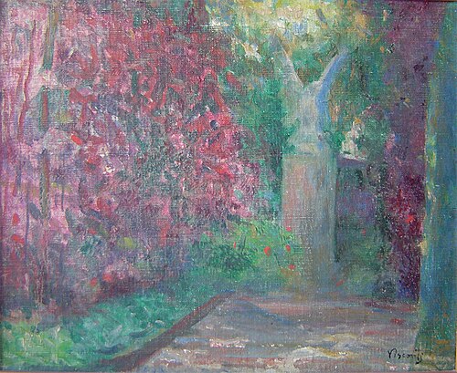 Meu jardim em Copacabana, 1930, Eliseu Visconti
