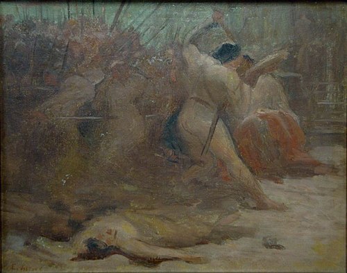 Batalha, 1898, Eliseu Visconti