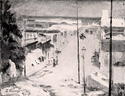 Ladeira do Barroso (Atual Ladeira dos Tabajaras), 1911, Eliseu Visconti
