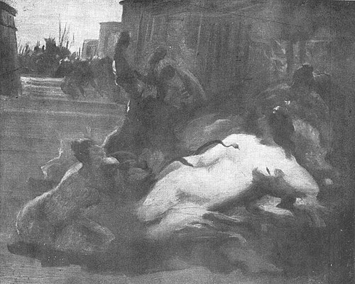 Morte de Cleópatra, 1895, Eliseu Visconti