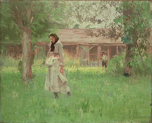 A leiteira, 1915, Eliseu Visconti
