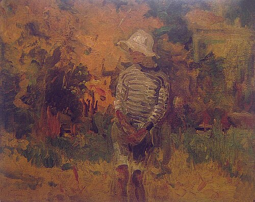 Tobias no bosque, 1918, Eliseu Visconti