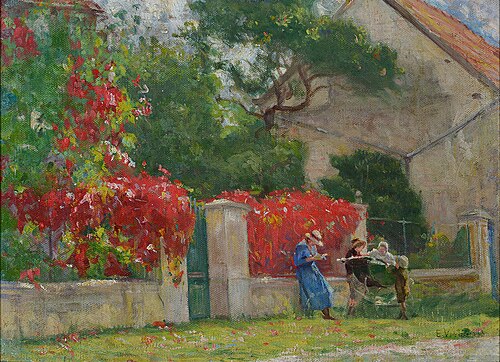 Primavera em Saint Hubert, 1915, Eliseu Visconti