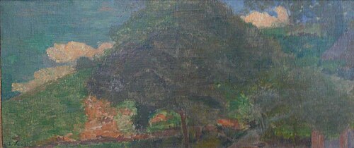 Paisagem com morro, 1935, Eliseu Visconti