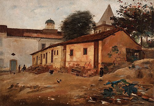 Morro de São Bento, 1887, Eliseu Visconti