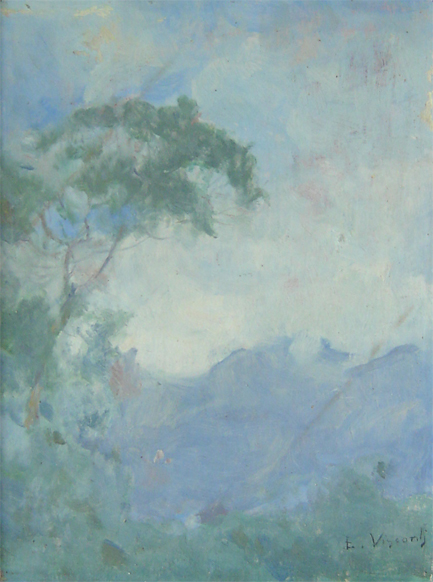 Horizonte em Teresópolis, 1940, Eliseu Visconti