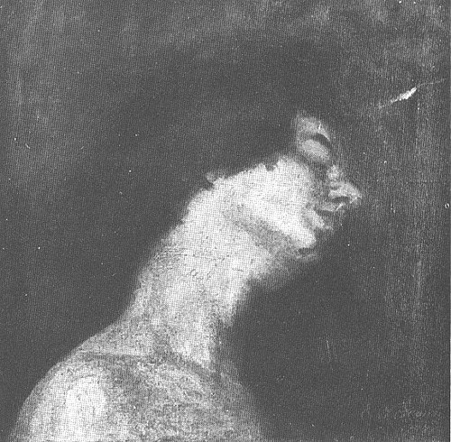 Retrato de perfil, 1912, Eliseu Visconti