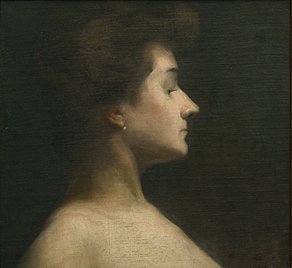 Perfil de mulher, 1906, Eliseu Visconti