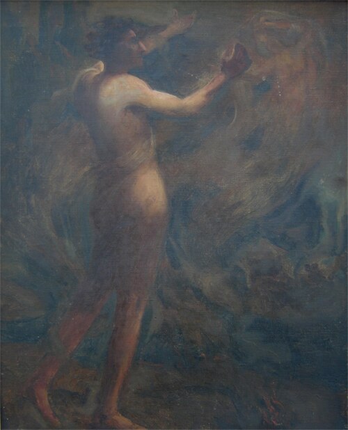 Figura mitológica, 1898, Eliseu Visconti