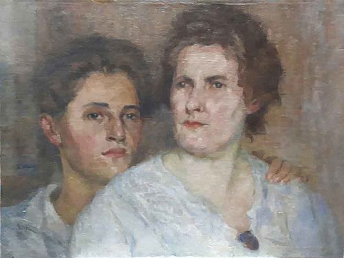 Mãe e filho, 1930, Eliseu Visconti