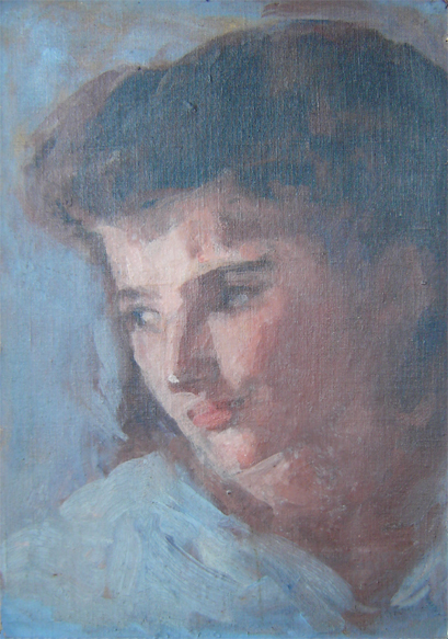 Retrato de uma jovem, 1930, Eliseu Visconti