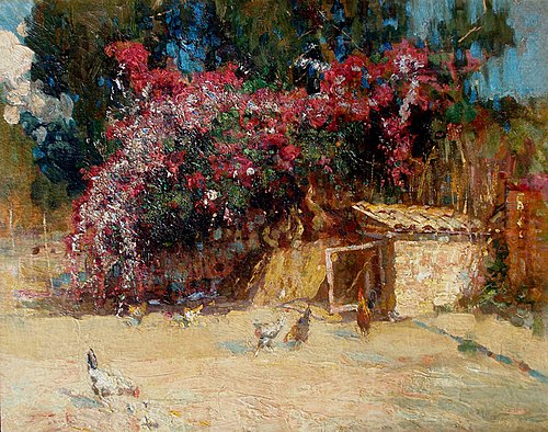 Galinhas, 1925, Eliseu Visconti