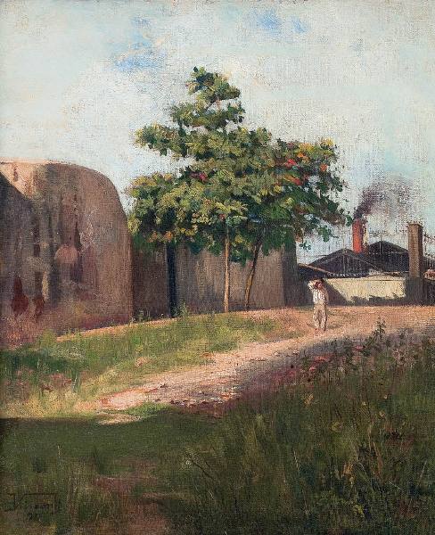 Amendoeira, 1890, Eliseu Visconti
