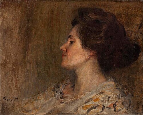 Minha esposa - Louise, 1911, Eliseu Visconti